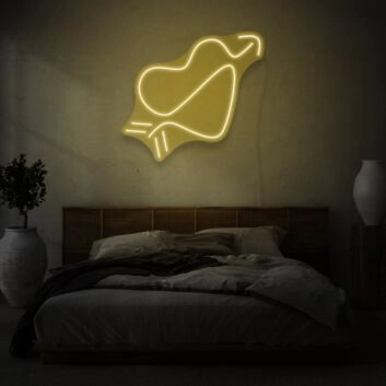 Minimalist Heart Pierced with Arrow LED Neon Light