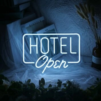 Customize Hotel Open LED Neon Sign