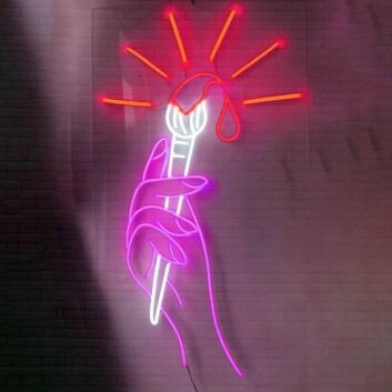 Paintbrush Neon Sign Wall Decoration