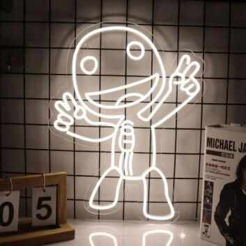 Silly Cartoon Neon Playful and Imaginative