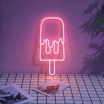 Melting Popsicle Custom Neon Childhood Summers Remembered