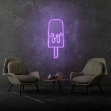 Melting Popsicle Custom Neon Childhood Summers Remembered