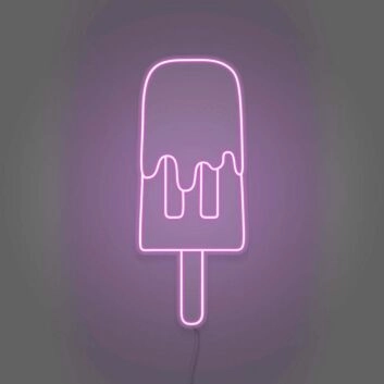 Melting Popsicle Custom Neon Childhood Summers Remembered