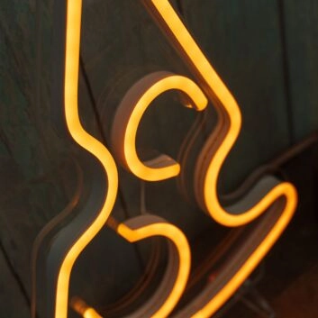 Piece of Cheese Neon Delicious and Whimsical