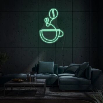 Aromatic Coffee Neon Sign Love for the Coffee Culture
