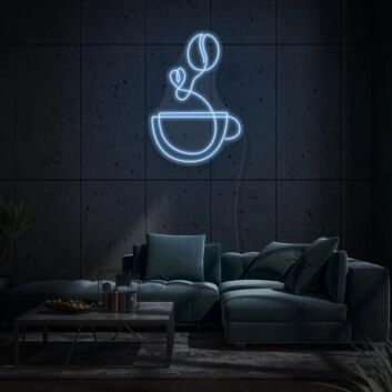 Aromatic Coffee Neon Sign Love for the Coffee Culture