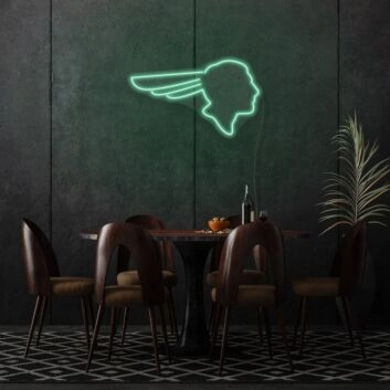 Pontiac Neon Sign Classic Automotive Elegance