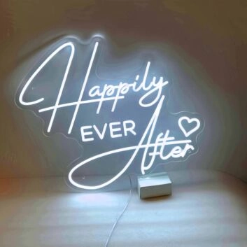 happily ever after 1  neon sign