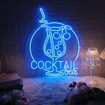 Customize Cocktail bar neon sign for bars restaurants