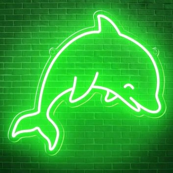 Cute Dolphin Neon Sign