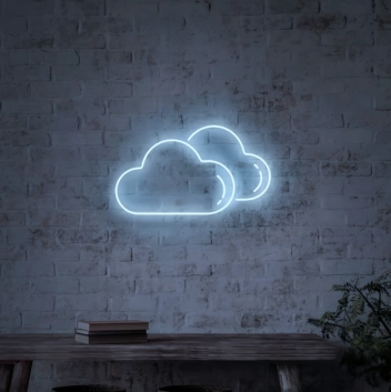 Cloud Neon Light Gentle and Calming Presence