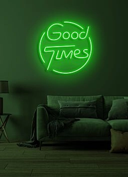 Good times Neon Light Celebrating Joyful Memories