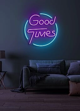 Good times Neon Light Celebrating Joyful Memories