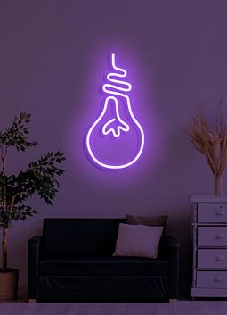 Light Neon Beacon of Warmth and Comfort