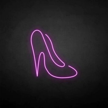 &#39;High Heels&#39; neon sign