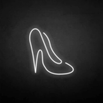 &#39;High Heels&#39; neon sign