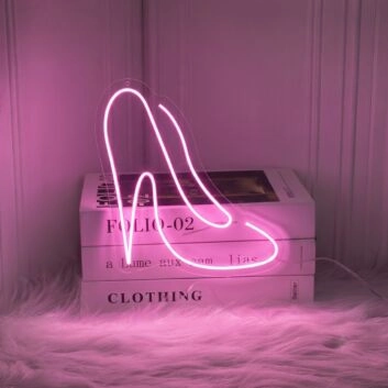 &#39;High Heels&#39; neon sign