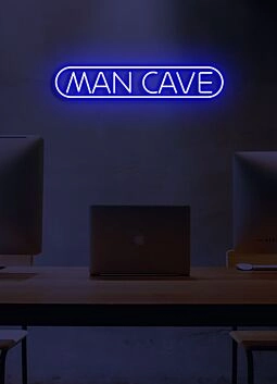 Man cave Neon Retreat for Relaxation and Fun