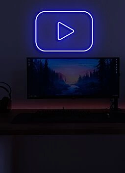 Play Neon Invitation to Engage and Enjoy