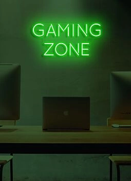Game zone Neon Epicenter for Gaming Enthusiasts