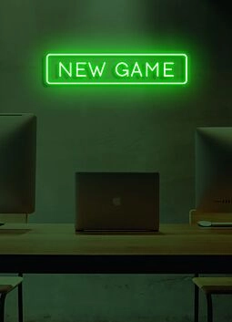 NEW GAME Neon Fresh Start for Gamers