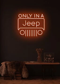 Only in a Jeep Neon Adventure and Ruggedness
