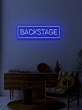 Backstage Neon Invitation to the Exclusive Behind-the-Scenes