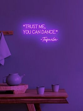 Trust Me You Can Dance Party Neon Confidence