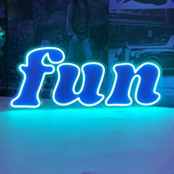 &quot;fun&quot; Neon Sign