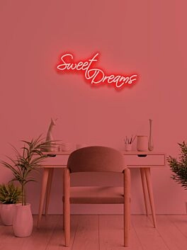 Sweet dreams Neon Whispers of Nighttime Wonders