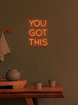 You have this Neon Encouragement for Every Challenge
