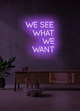We see that we want Neon Vision for Inspiring Areas