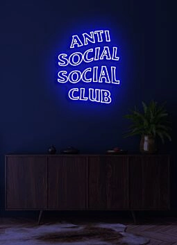 Anti Social Social Club Highlight Individuality with Distinctive Neon