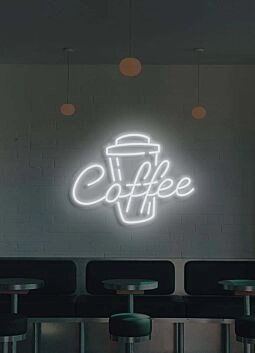 Customize Coffee Fuel Your Day with Invigorating Neon Sign