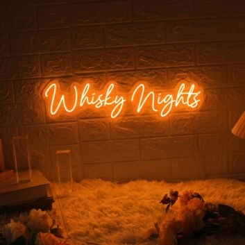 Whisky Nights Ambient Neon for Bars and Pubs