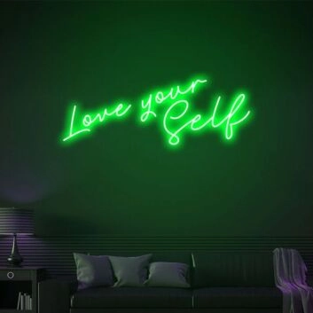 Love Your Self Self-Love Neon for Personal Spaces