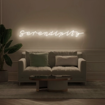 Neon Sign Serendipity