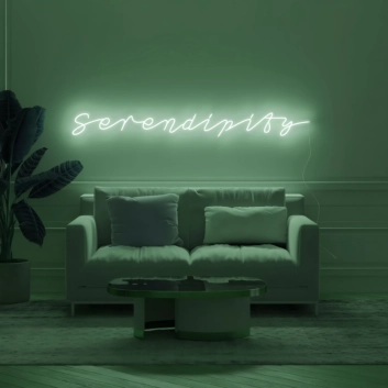 Neon Sign Serendipity