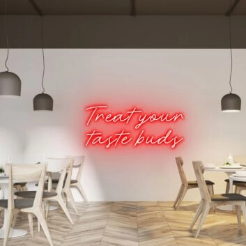 Treat Your Taste Buds Neon for Gourmet Bliss