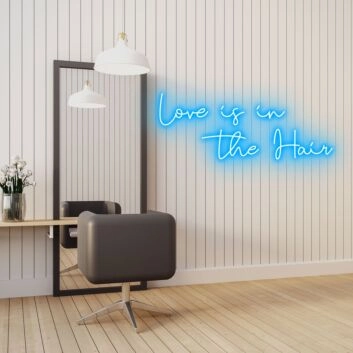 Love Is In The Hair Highlight Your Salon's Charm with Neon