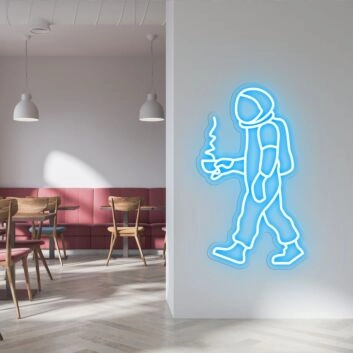 Space Coffee Take Your Coffee Break to Outer Space with Neon