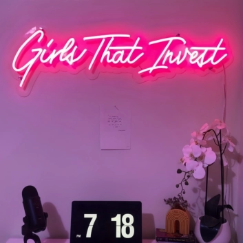 Illuminate Your Inner Sleuth with the &quot;Girls That Invest&quot; Neon Glow