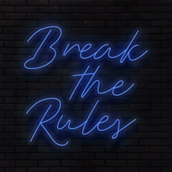 Break the rules Showcase Your Individuality with Edgy Neon