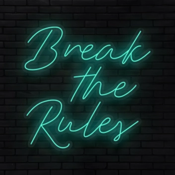 Break the rules Showcase Your Individuality with Edgy Neon