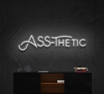 Aesthetic Enhance Your Space with Minimalist Neon Elegance