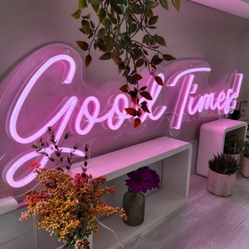 Radiant Moments Good Times Neon Sign