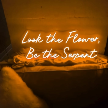 Look Like The Innocent Flower: Illuminate Your Space with Neon Elegance