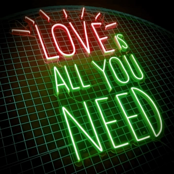 Love is All You Need: Illuminate Your Space with LED Neon Bliss