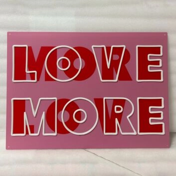 Love More Neon Sign: Infuse Your Space with Endless Affection