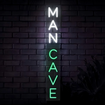 Man Cave LED Neon Sign: Transform Your Space with Masculine Vibes